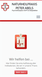 Mobile Screenshot of heilpraktiker-erftkreis.de